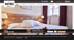 Desktop Screenshot of hotel-antibesbcn.com